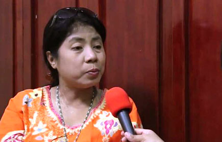 Dr Nyo Nyo Thin, Independent, candidate, currently Member of Yangon Regional Parliament