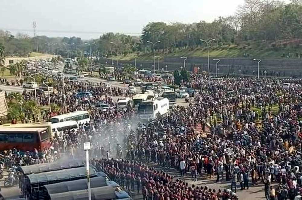 protesters