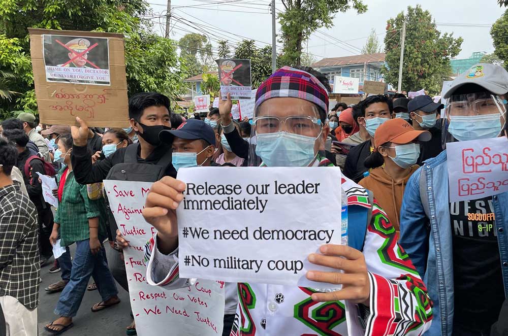 protesters
