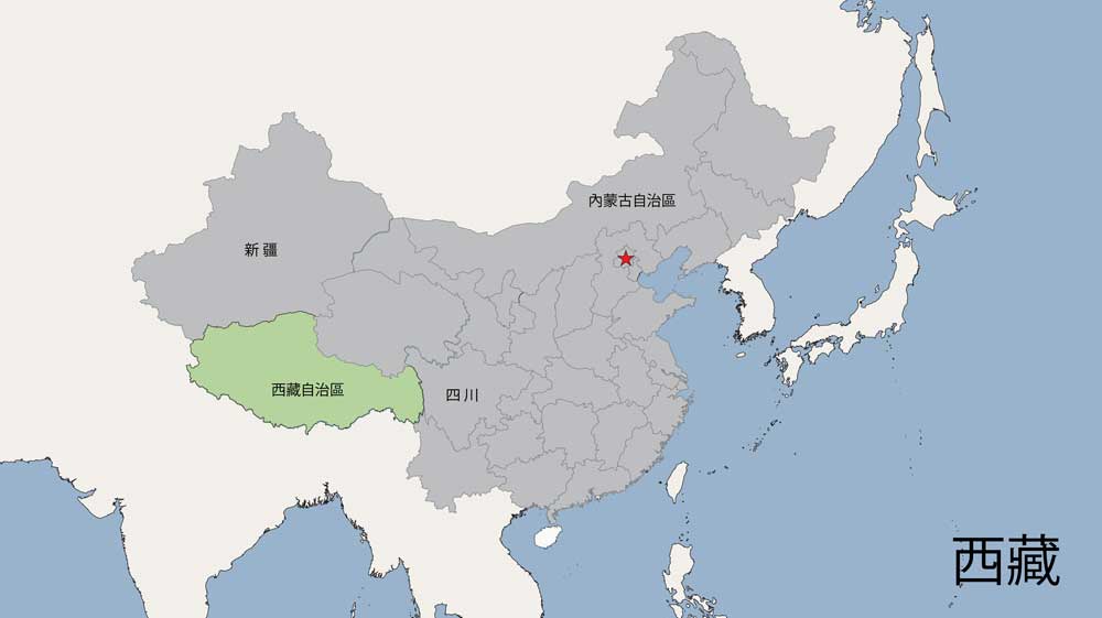 tibet-map