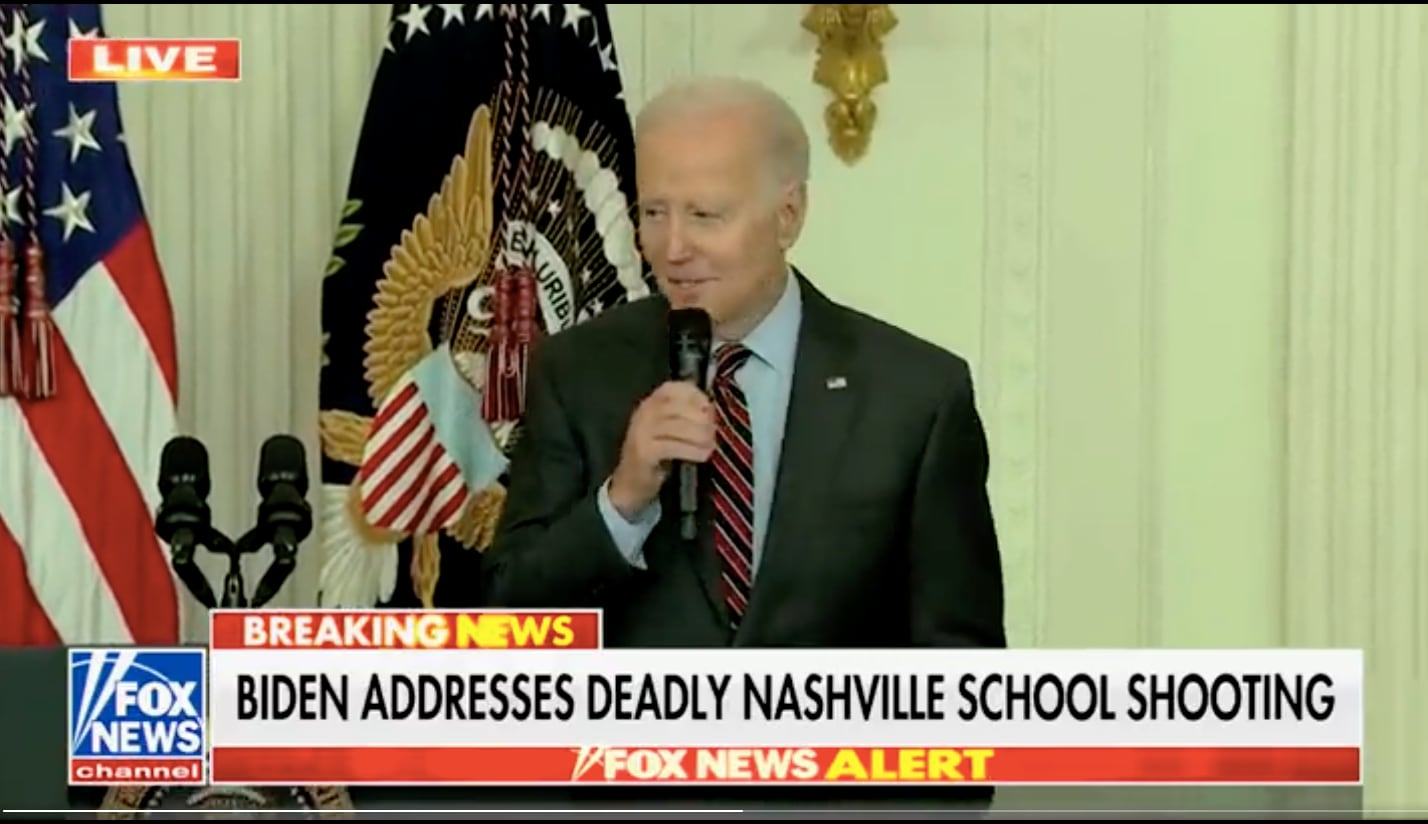 事实查核｜ 哀悼校园枪击案前，拜登先开玩笑大谈吃冰淇淋？ – 普通话主页