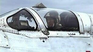 지난 5월 오금철 북한군 총참모부 부총참모장이 직접 전투기를 조종하는 모습.