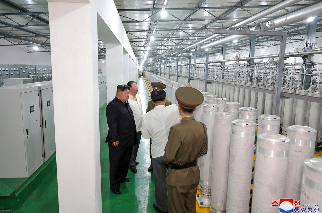 Satellite photos show expansion of suspected North Korean uranium ...