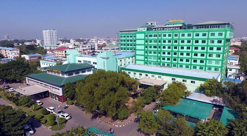 လိုင်စင်ရုပ်သိမ်းခံရသည့် မန္တလေး မြို့တော်ဆေးရုံအား တွေ့ရစဉ်။ (Photo: City Hospital, Mandalay)
