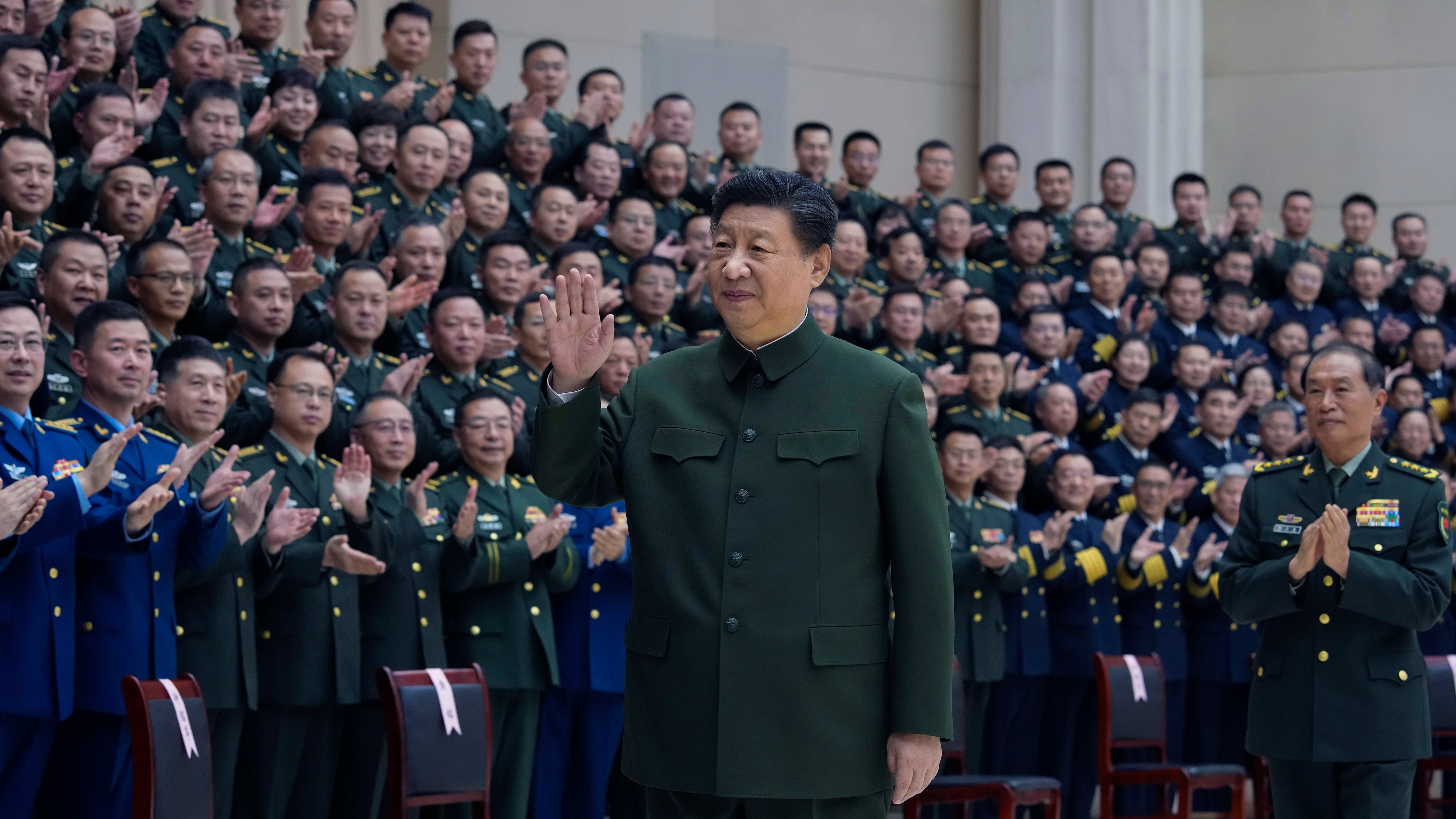 2024年2月2日,中共中央军委主席习近平视察驻天津部队