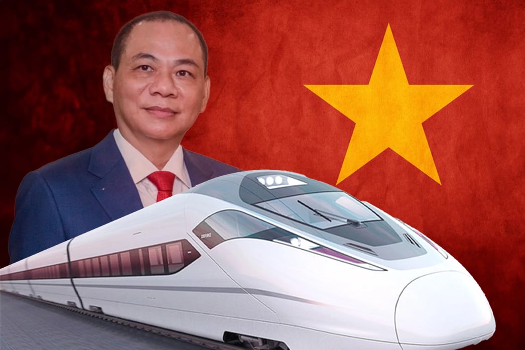 Công ty VinSpeed của tỉ phú Phạm Nhật Vượng đang là tâm điểm xung quanh dự án đường sắt cao tốc Bắc - Nam.