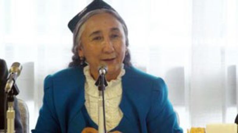 图片:热比娅在午餐会上表示,对日本政府为使世维会在日本举行,向代表发放签证,深表赞赏。(南洲提供)