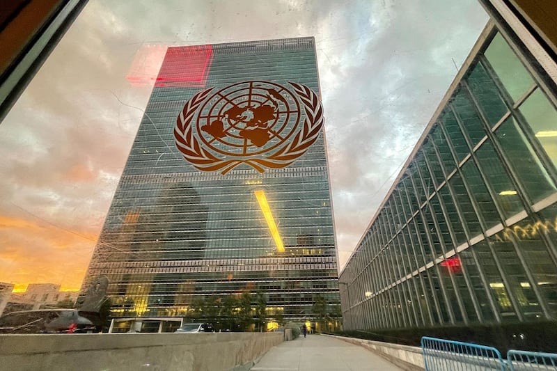 该法案主张联合国大会第2758号仅处理中国代表权问题,未涉及台湾。(美联社资料图片)