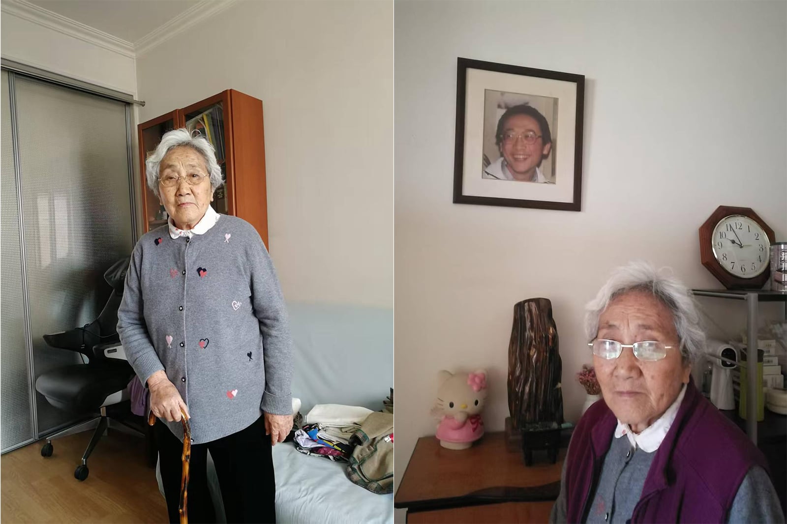 张先玲表示,无惧当局的严密看管和打压,挺住丧子悲痛,坚持说出六四真相,相信终有一天能公开悼念。