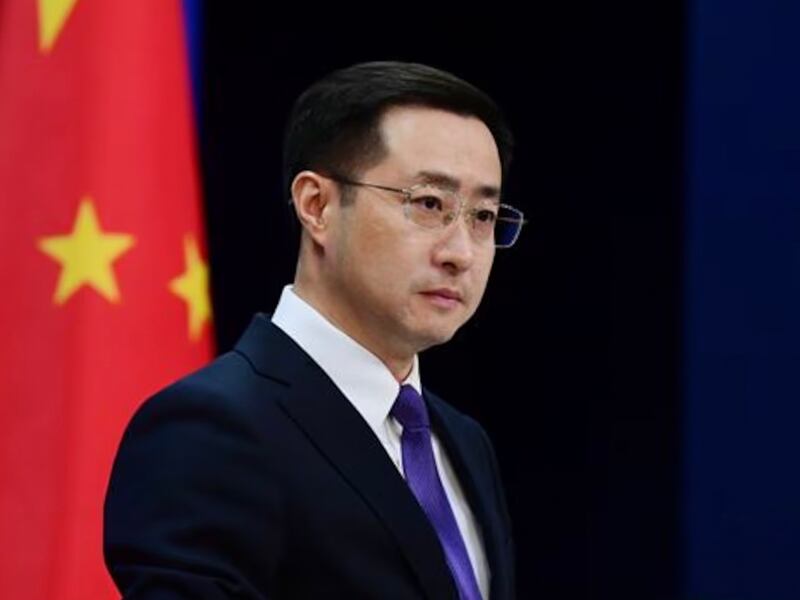 Chinese Foreign Ministry spokesman Lin Jian responded to the accusation that Chinese American is a Chinese agent, Dec. 20, 2024