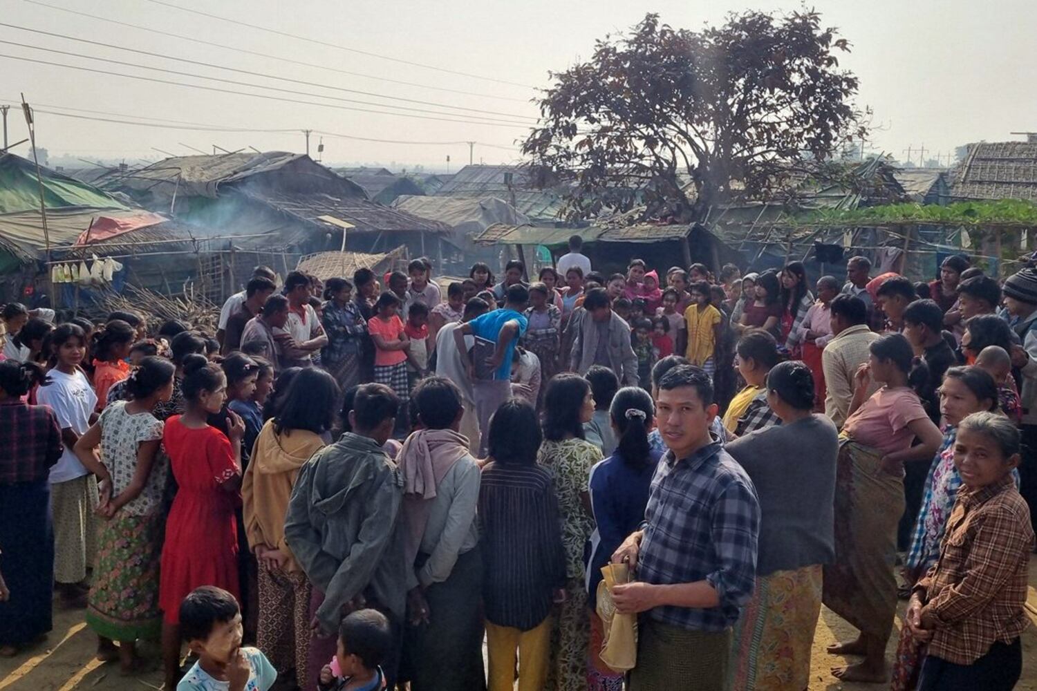 Over 1,000 civilians flee Sittwe amid tension between Myanmar junta and ethnic army