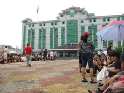 (照片由职工拍摄呼吁公众关注)