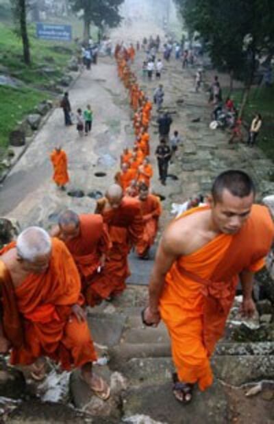 Đền Preah Vihear. AFP