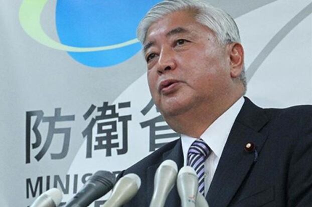 日本防卫相中谷元3号召开防卫会议下达了拦截朝鲜弹道导弹的“摧毁措施命令”。(南洲提供)