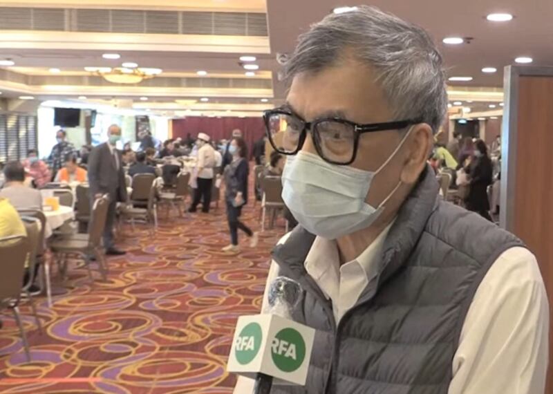2020年2月26日，本身是立法會飲食業界選民的香港酒樓老闆蘇先生指，立法會選舉投票時要視乎候選人政綱。（鄧穎韜攝）
