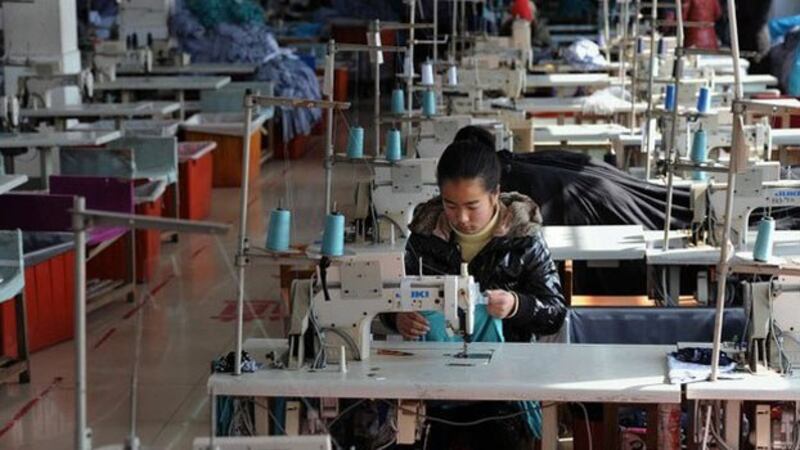 中国小企业艰难度日(资料图/AFP)