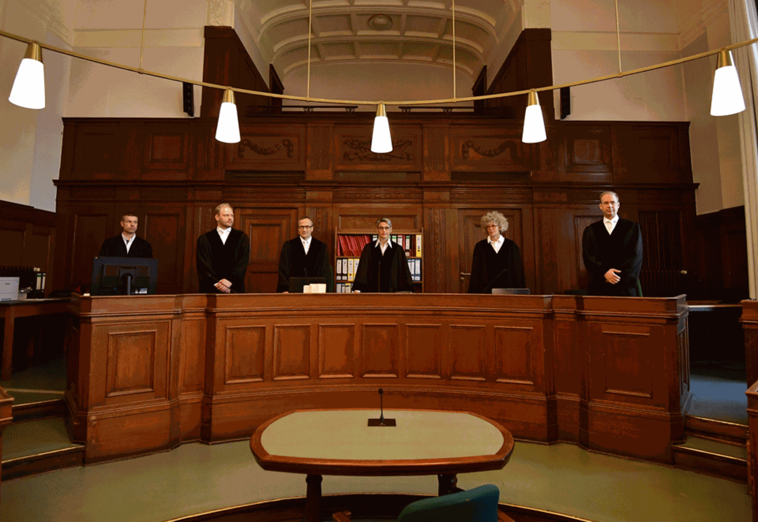 Hình minh họa. Tòa án hình sự ở Berlin xét xử Nguyen Hai Long hôm 24/4/2018. 