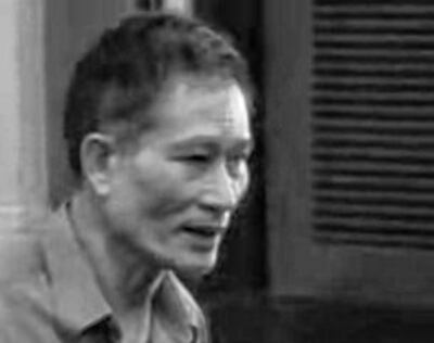 Ảnh chụp Blogger Điếu Cày ra tòa hồi tháng 1, 2013. RFA files 