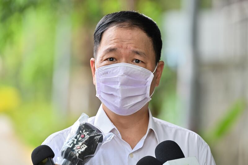 空軍前副司令張延廷指，習近平講話顯示北京為武統加強準備。（鍾廣政 攝）