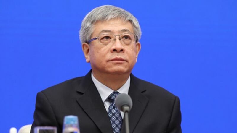 中國國務院扶貧辦副主任歐青平周三（2日）在國新辦舉行的新聞發布會上說，今年是「脫貧攻堅收官之年」。（中國國務院新聞辦官網截圖）