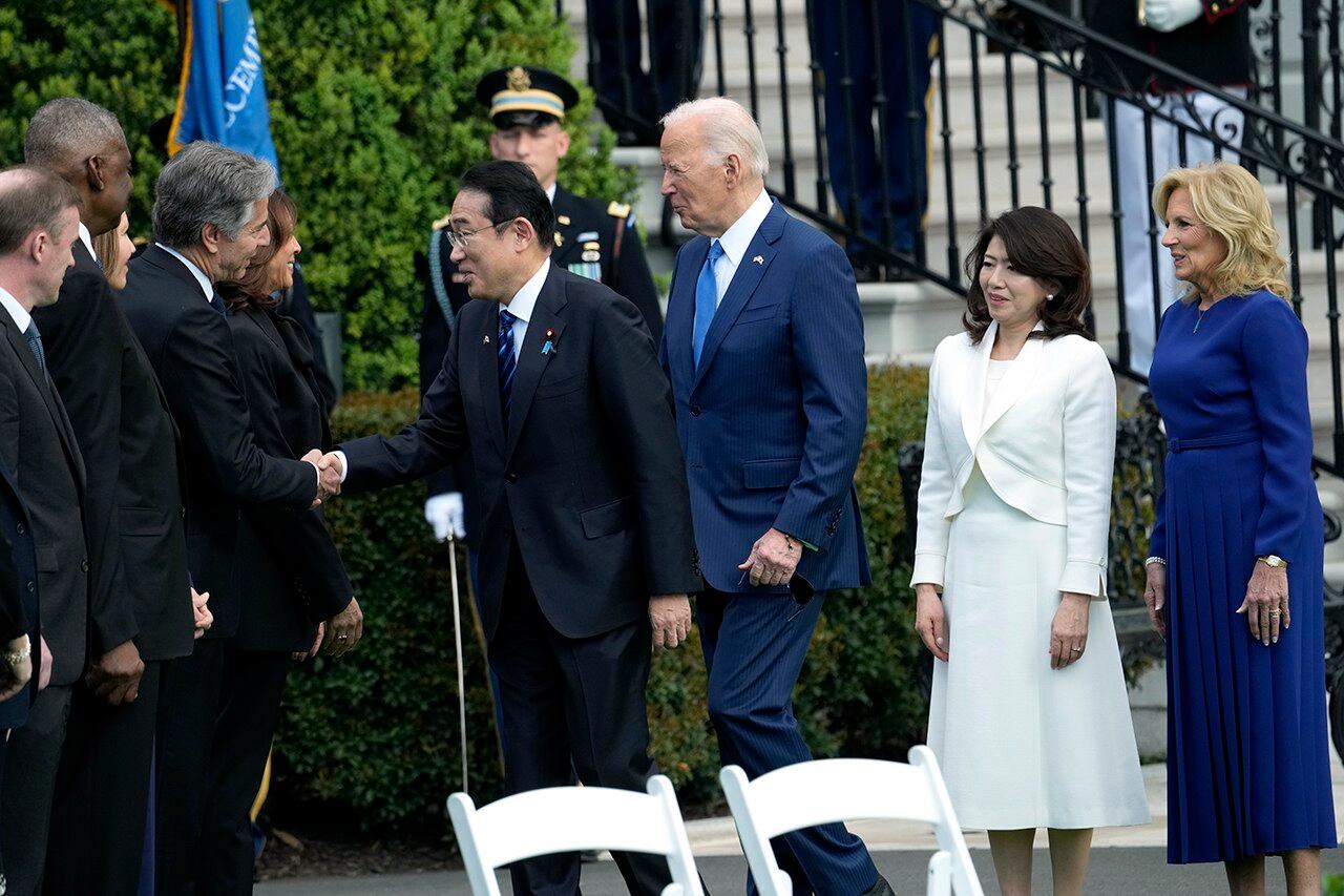 日本首相岸田文雄于4月9日起开始对美国进行正式访问