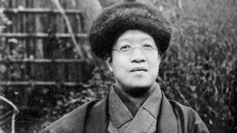给「中华民国」起名的章太炎。（Public Domain）
