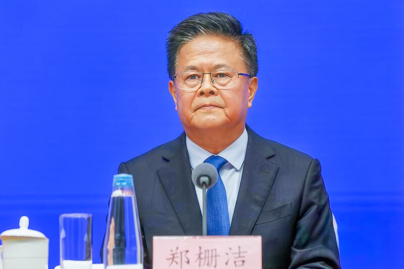發改委主任鄭柵潔在記者會中,並未提出外界預期的突破性政策。(中國網圖片)
