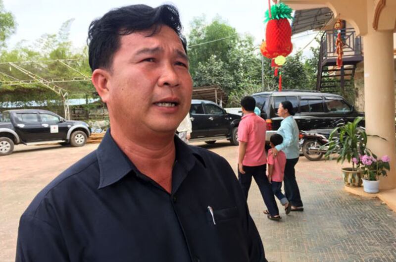លោក ឆាយ សុគន្ធដា អភិបាល​ស្រុក​ស្ទឹងហាវ ទើប​ចូល​កាន់​តំណែង​ថ្មី។