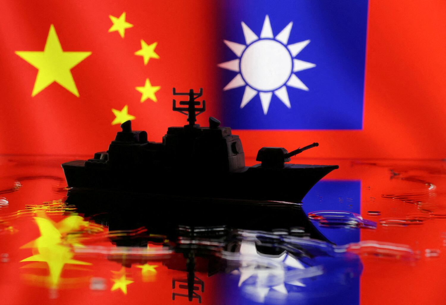 China mobilizes ‘staggering’ naval presence in Taiwan Strait: Taipei