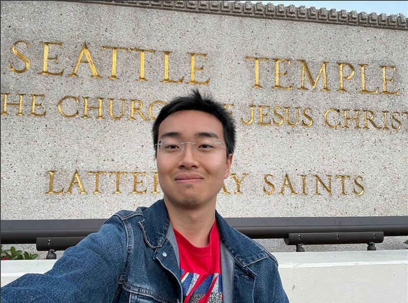 美国中国留学生韩宇涛（图）表示，中国不再认可跨境网课让不少中国学生进退两难。（韩宇涛独家提供，拍摄日期不详）