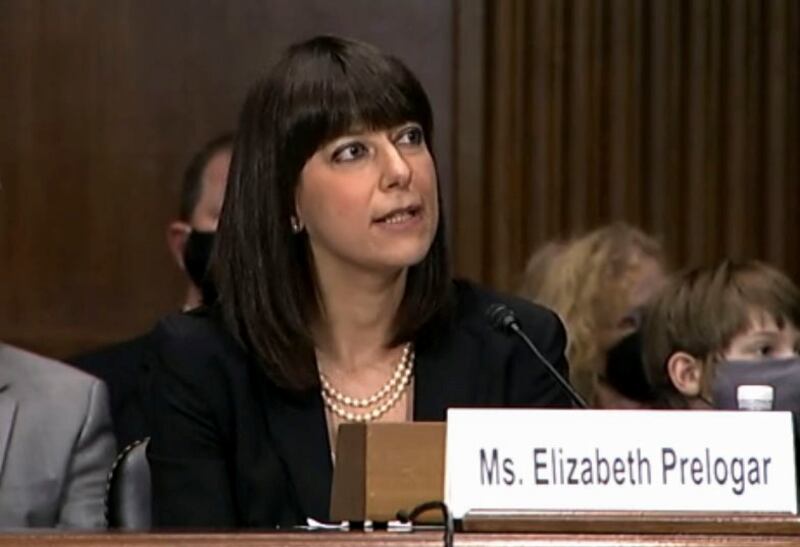 美国司法部长伊丽莎白·普雷洛加 (Elizabeth Prelogar)