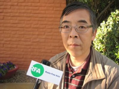 图片:吴仁华推崇方励之敢言敢行,实为一代典范。(记者萧融拍摄)