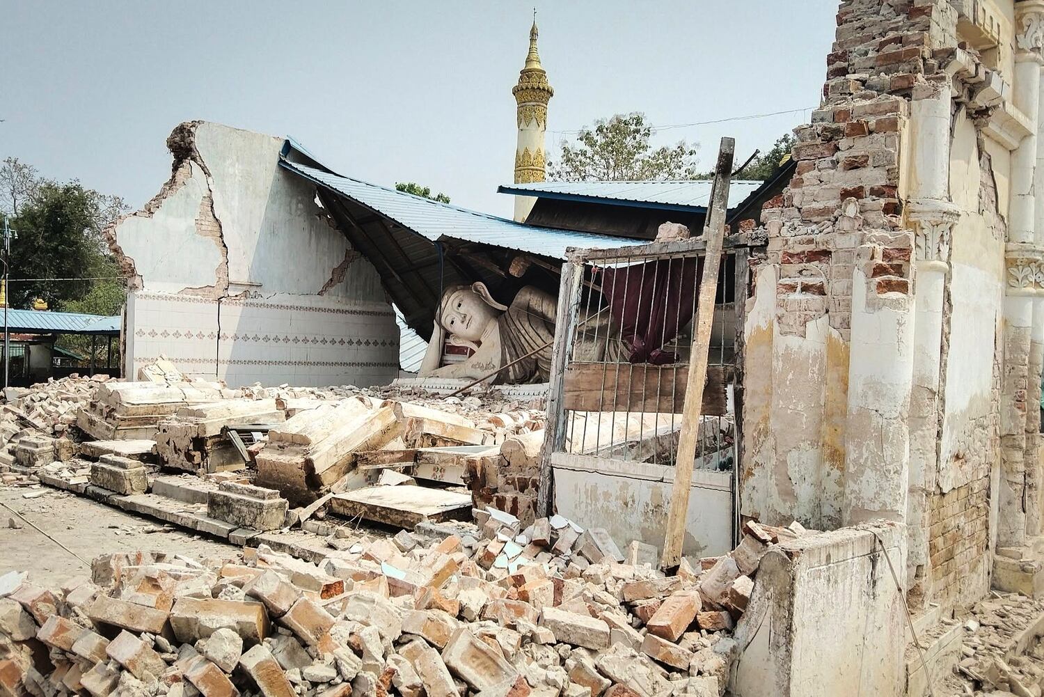Powerful earthquake hits Myanmar and Thailand, killing more than 150 people