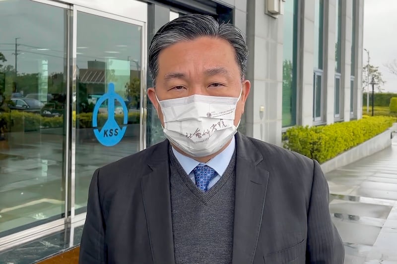 2022年2月21日，立法委員王定宇：相信台灣和蓬佩奧交流能獲得台海安全的第一手資訊。（王定宇提供）