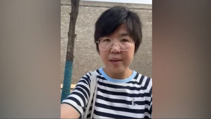中国公民记者 张展 西安