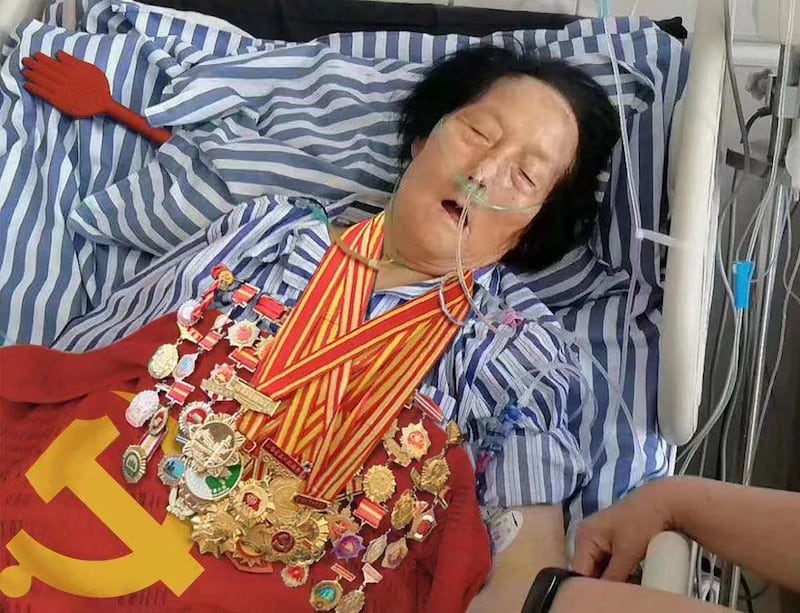 自称从不投反对票的中国全国人大代表申纪兰,6月28日凌晨去世,终年91岁。申纪兰被官方称为“优秀共产党员”。(乔龙提供)