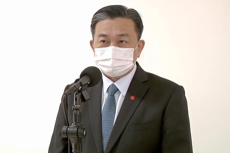 2021年10月25日,立法委員王定宇:教廷向中國提出外交上「雙重承認」條件,相信北京不會接受。(鍾廣政攝)