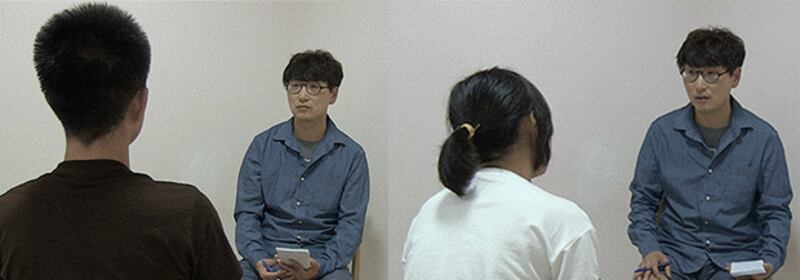 자유아시아방송(RFA)과 인터뷰한 탈북자 김진혜 씨(가명)와 박주영 (가명) 씨. 이들은 북한을 탈출한 이후 약 두 달에 걸쳐 제3국에 도착했다. 