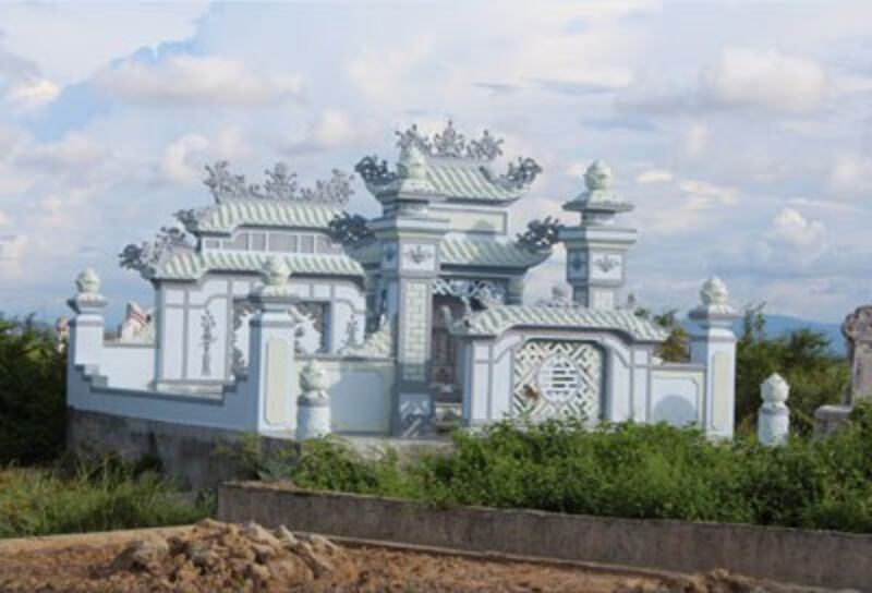 Một lăng mộ ở Huế. RFA photo