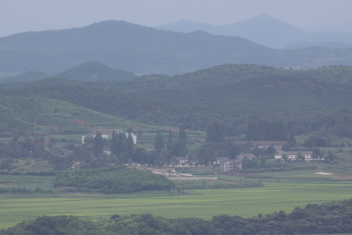 적막한 북녘.