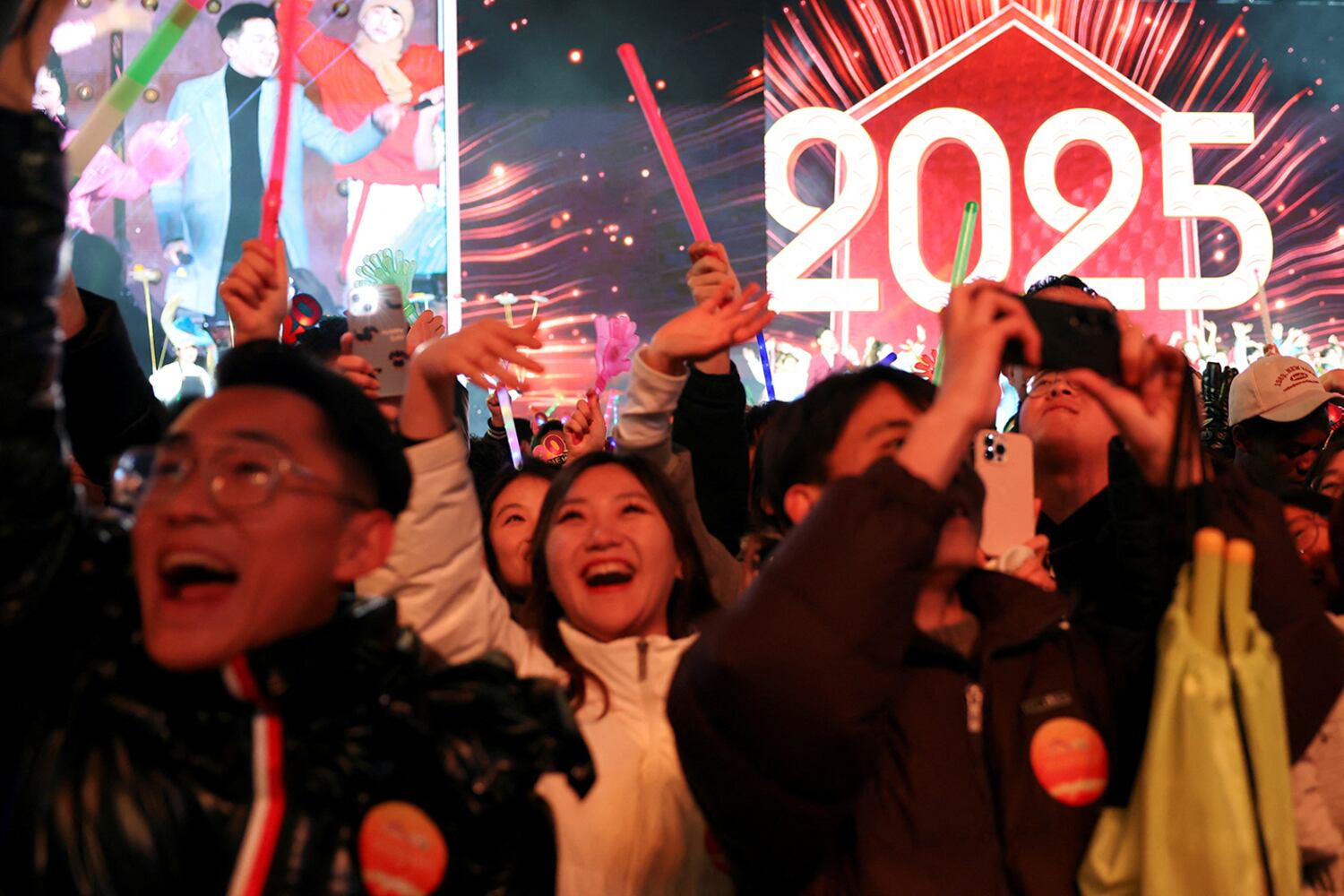 Photos: Asia rings in the new year