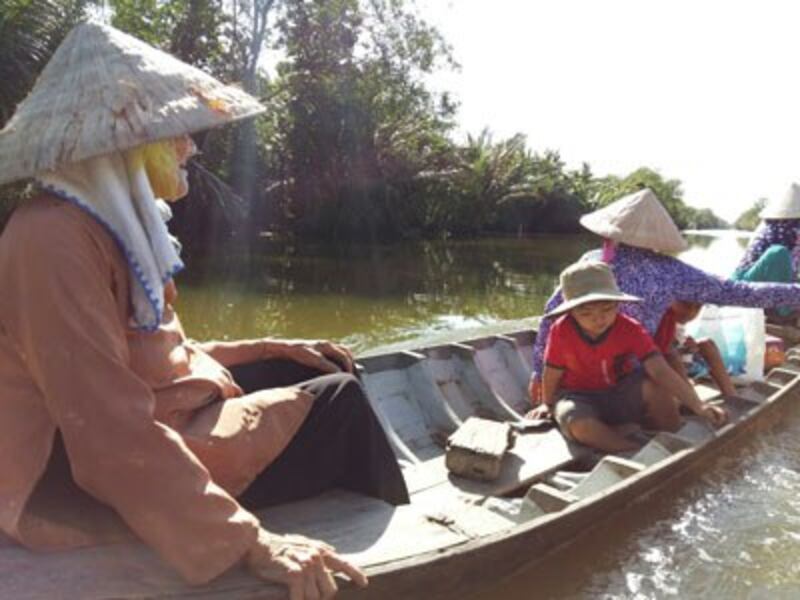 Một cảnh đời nghèo ở Cái Ngang, Trà Vinh.