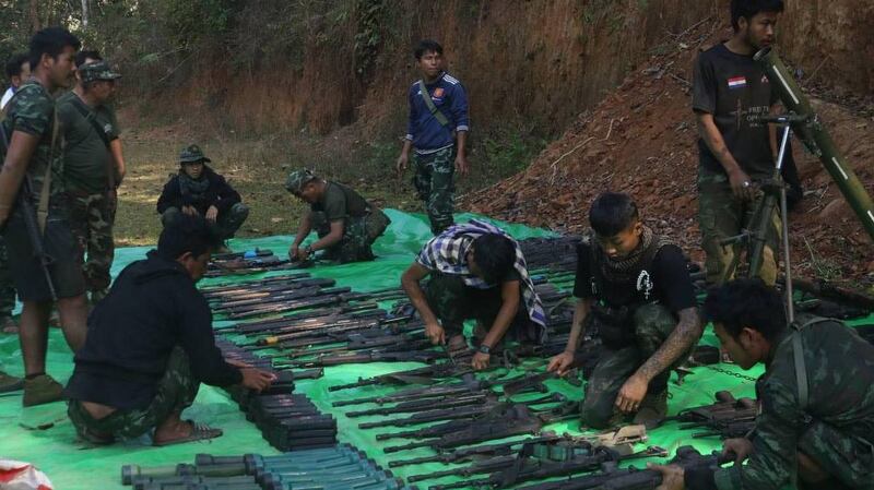 ကယားပြည်နယ် ရှားတောမြို့ ဗျူဟာကုန်းအား ကရင်နီအမျိုးသားများကာကွယ်ရေးတပ်မတော် (KNDF) သိမ်းပိုက်ထားသည်ကို ၂၀၂၄ ခုနှစ် ဖေဖော်ဝါရီလ ၁၅ ရက်က ထုတ်ပြန်ထားစဉ်။ (Photo: Telegram/ Karenni Nationalities Defense Force)