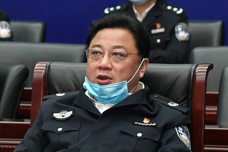 公安部原副部长孙力军。（美联社）