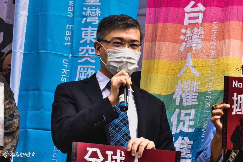 台灣香港協會理事長桑普指,香港現在已經沒有公民團體生存的空間。(香港邊城青年圖片)