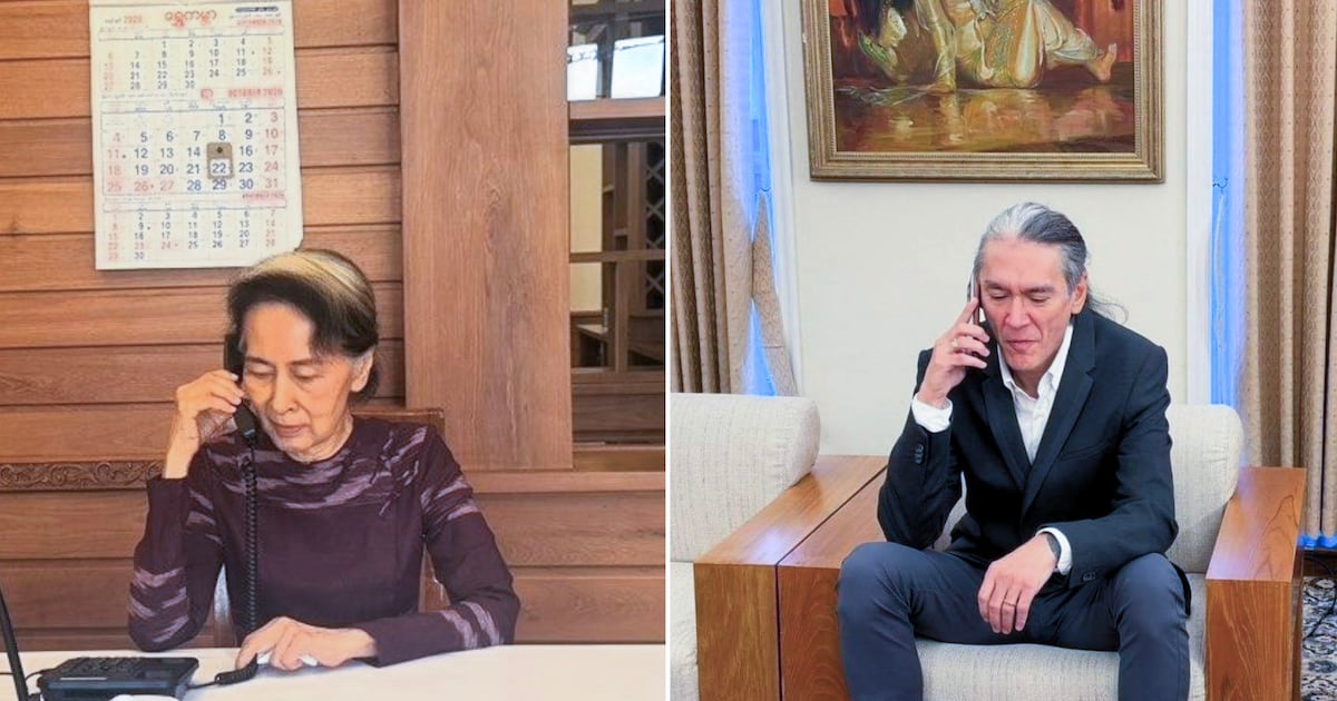Aung San Suu Kyi phone call is ‘political calculation’ by military-backed government