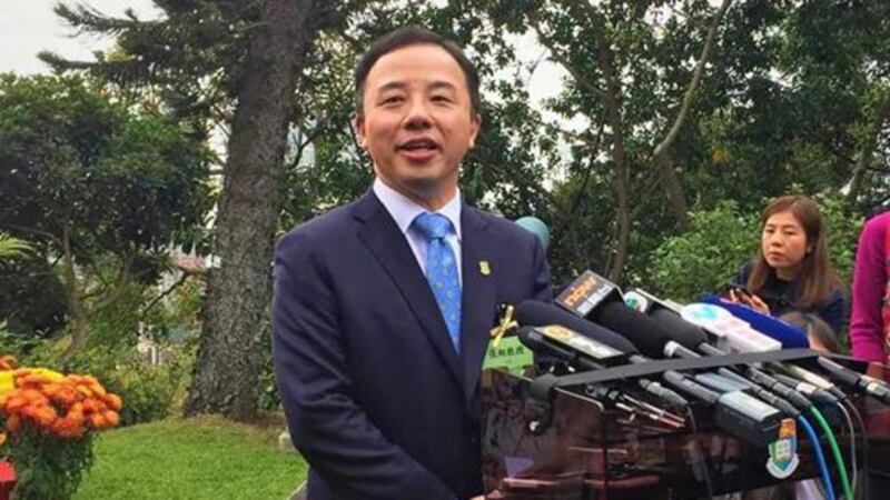 香港大学校长张翔（RFA）
