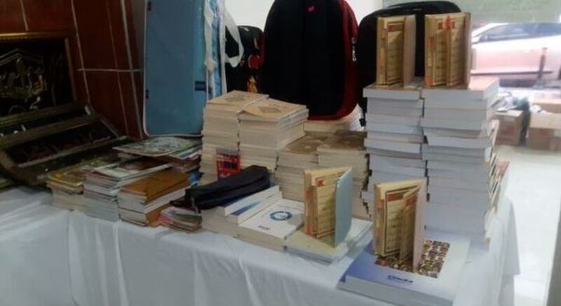 ئىستانبۇلدىكى يېتىم، تۇل ۋە مۇھتاجلارغا ياردەم بېرىش مەقسىتىدە ئېچىلغان سودا يەرمەنكىسى