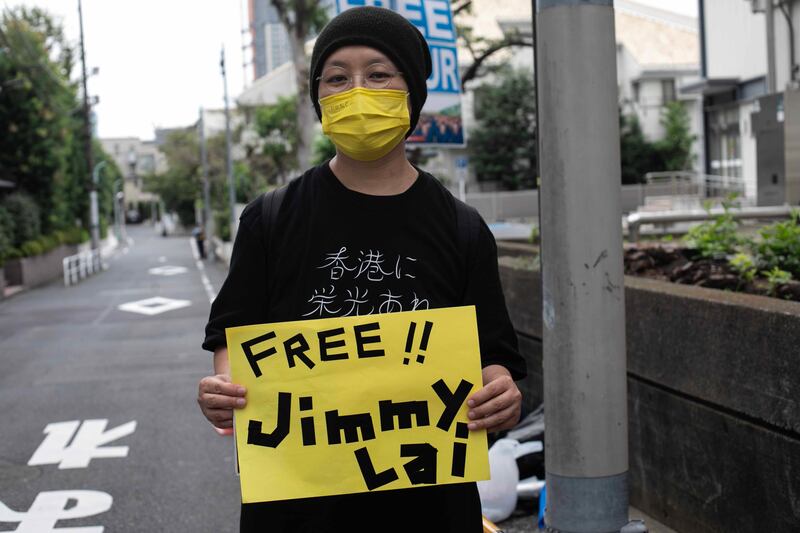 Yonji說希望有生之年，可以看到香港回復自由。（張仕仁攝）