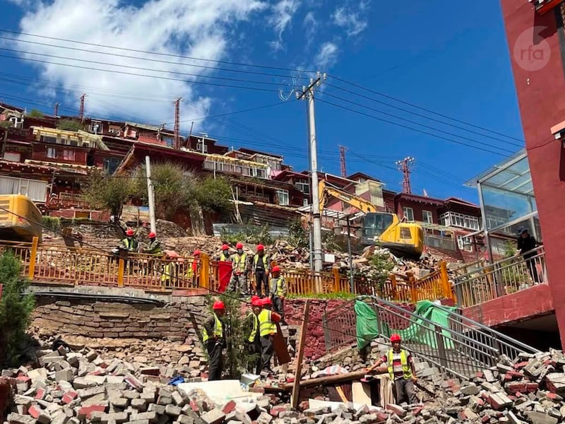 Beijing resumes demolition of major Tibetan Buddhist academy, satellite imagery shows